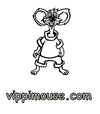 FREE Coloring Page of Vippi Mouse